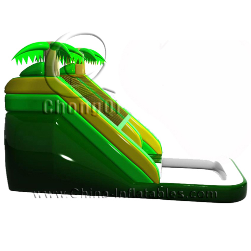 inflatable water park slide